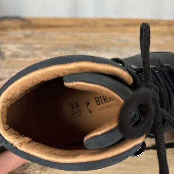 NWT Birkenstock Women’s Jackson Water Repellent Black Boots - 38/7 - Picture 12 of 13